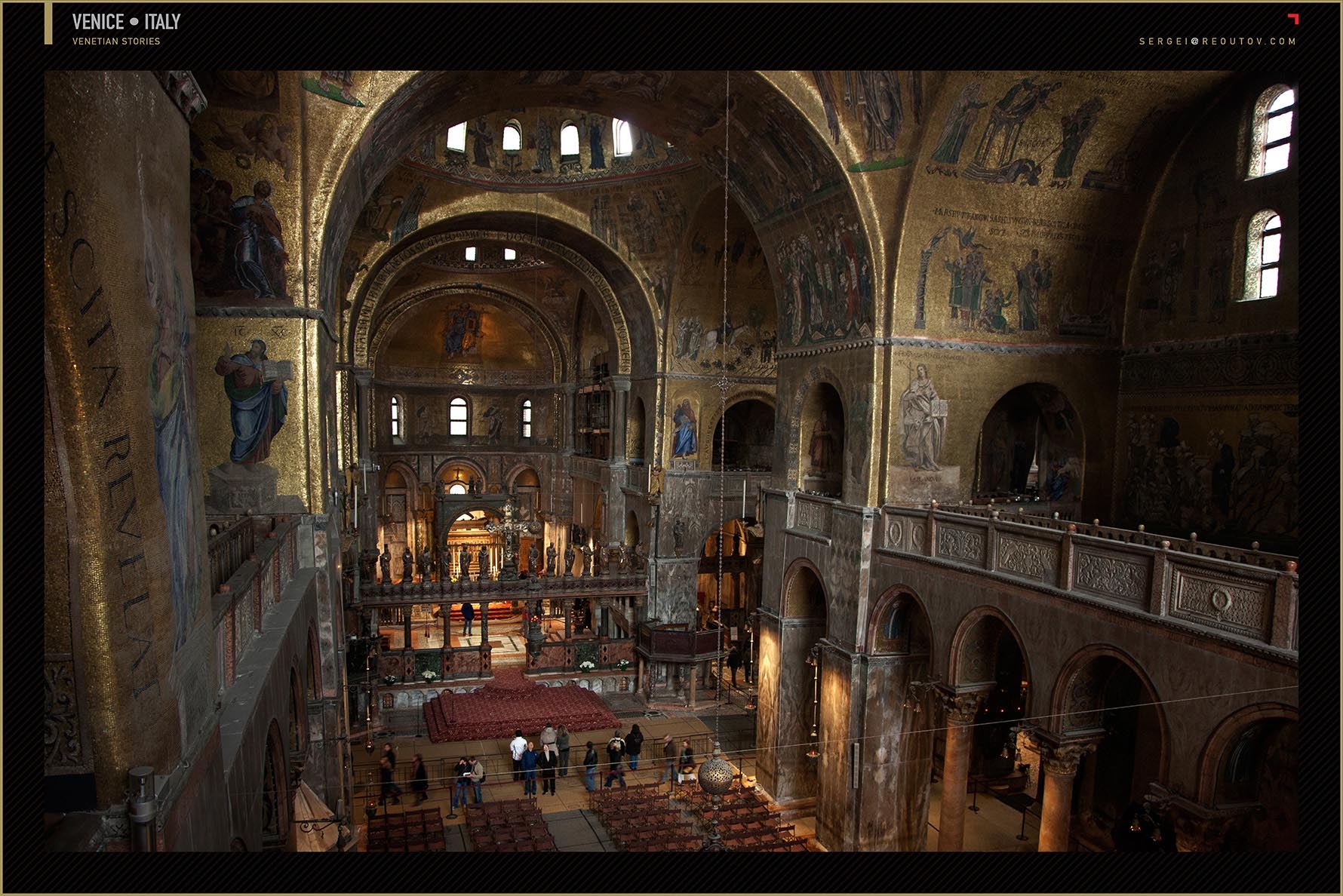 St Marco Interior, Venice