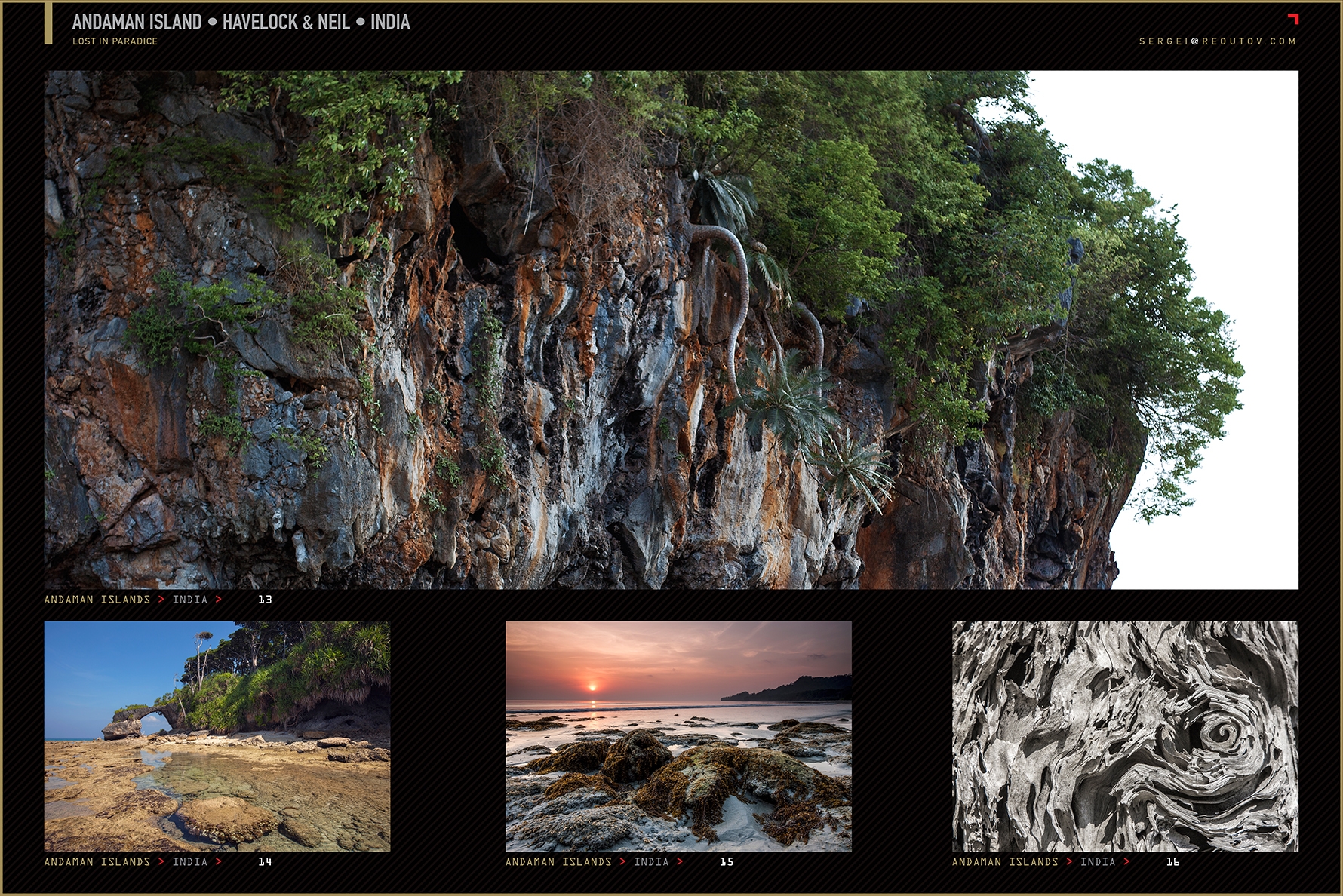 Neil Island at Andaman Islands, India