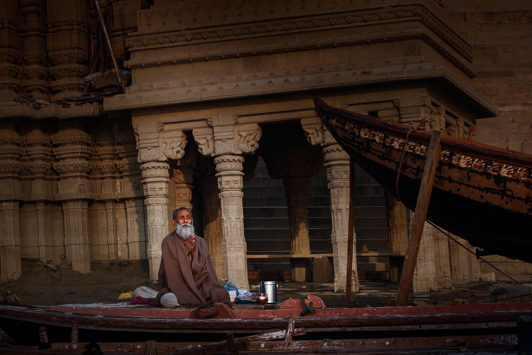 River Ganges and Ghats in Varanasi