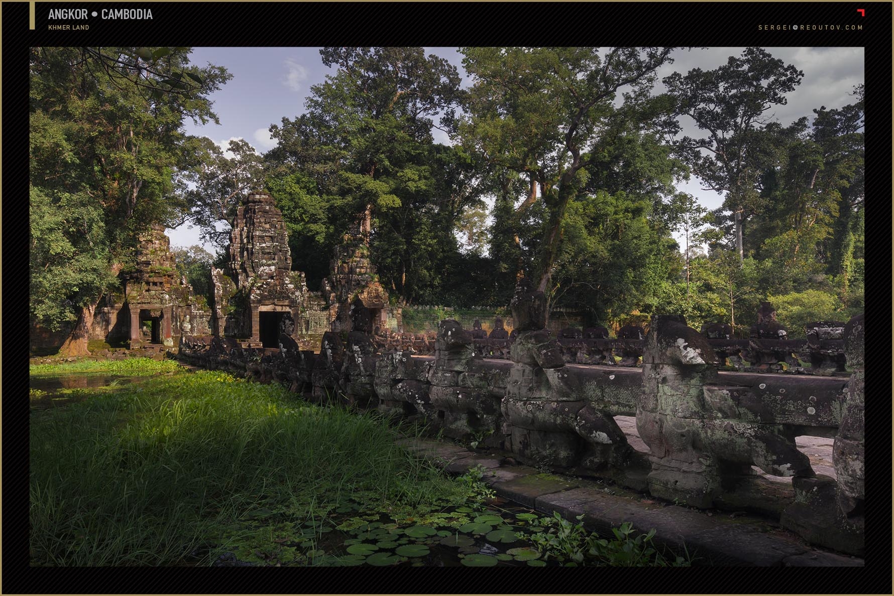 Angkor Thom in Cambodia