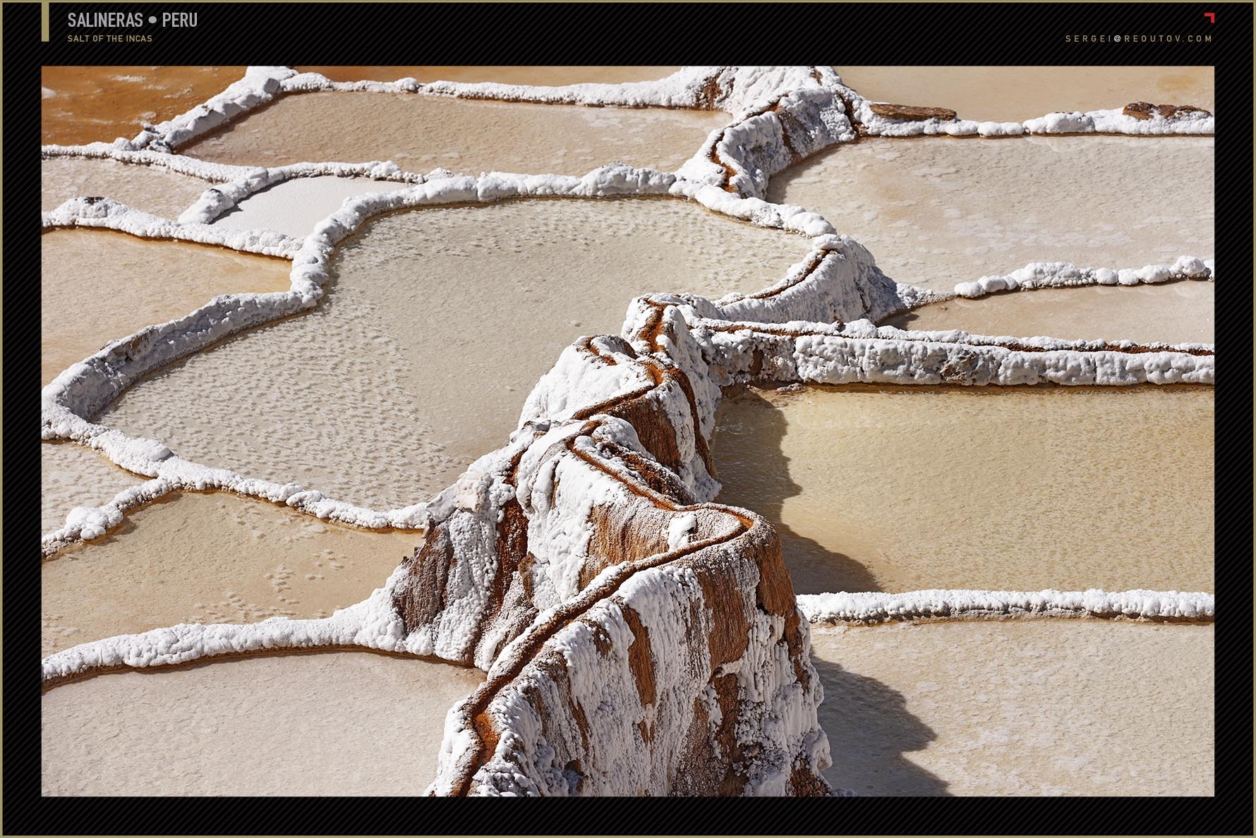 Sacred Valley of the Incas, salt ponds, Peru