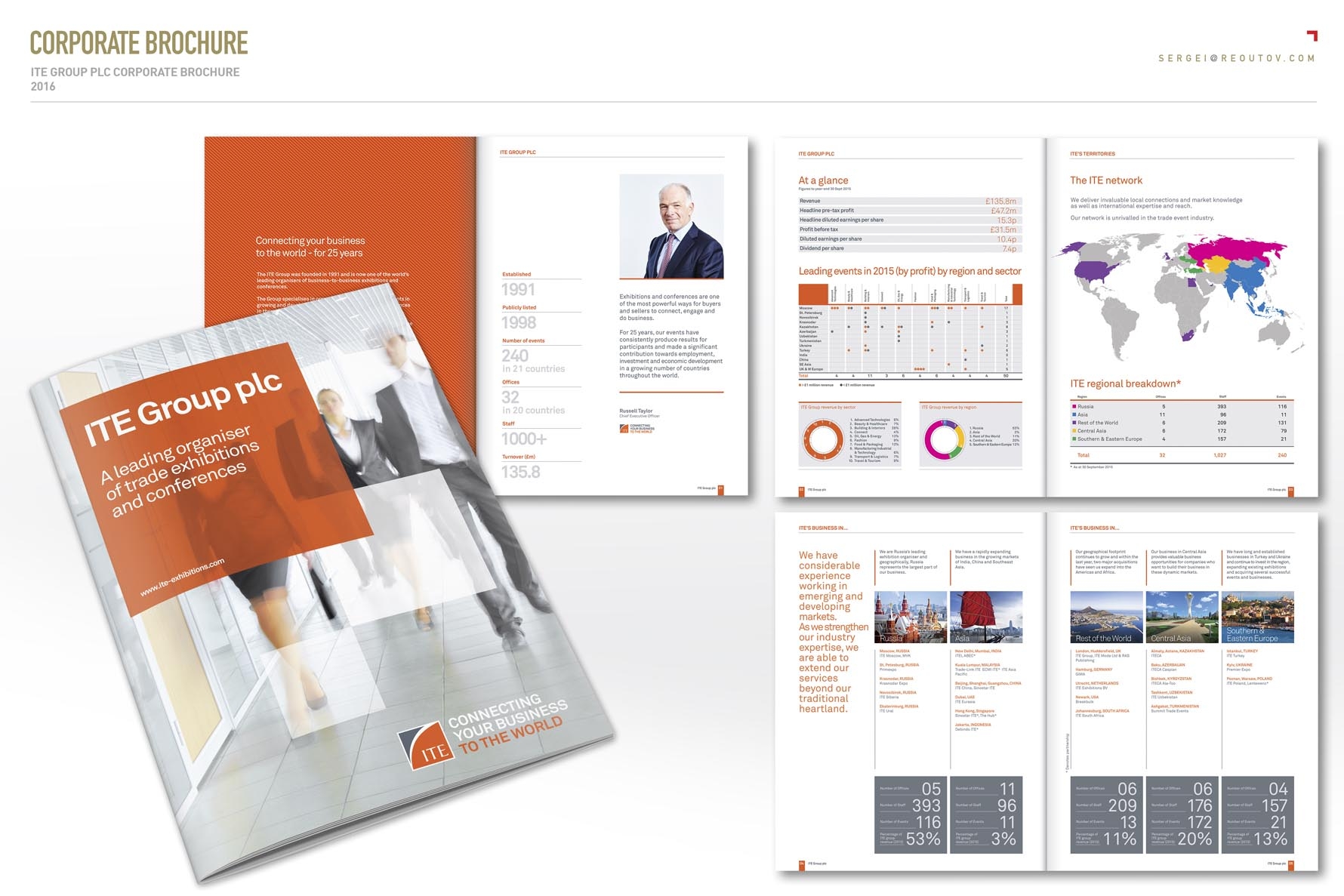 ITE Group Plc corporate brochure